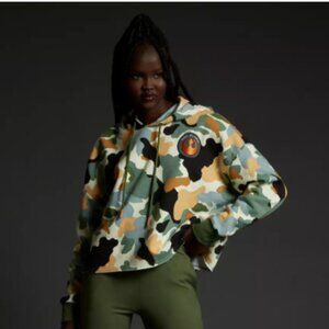 Her Universe Star Wars Camo Semi-Crop Hoodie Rebel Alliance 3X